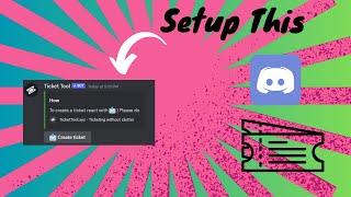 How To Setup Ticket Toll | DISCORD 101 (Inspired By @How2Discord)