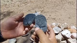 Quebramos rocas en una zona volcanica de México y encontramos diamantes.