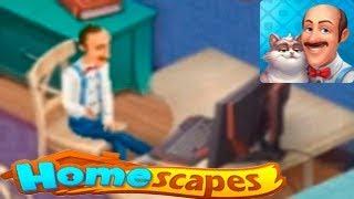 HomeScapes Дворецкий #32 (уровни 181-186) НОВЫЙ Компьютер! Детское игровое Видео как Мультик