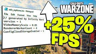 Warzone 'adv_options' Settings - BOOST FPS & Fix Stuttering (Benchmarks Included)