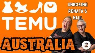 TEMU AUSTRALIA The unofficial queens of Temu in Australia! Unboxing. Renata's Haul. DISCOUNT CODE 