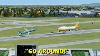 "WRONG RUNWAY!" Pilot Error in Flight Simulator X (Multiplayer ATC)