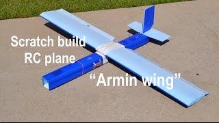 Scratch build RC plane "Armin wing"