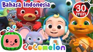 Lagu Bermain Alat Musik | CoComelon | Kartun dan Lagu Anak | Moonbug Kids Indonesia