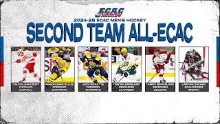 Introducing: 2024-25 Men's ECAC Hockey Second-Team ‍‍‍