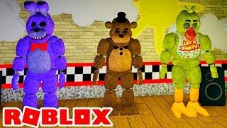 Building FNAF 1 Pizzeria and Finding Mystery Animatronic Badge in Roblox Freddy's Tycoon Remastered