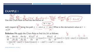 Higher Mathematics II - Lecture 4 - The Chain Rule