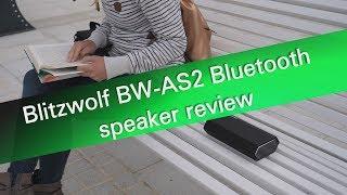 Blitzwolf BW-AS2 Bluetooth speaker - review