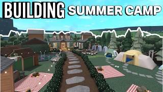 BUILDING A SUMMER CAMP SITE IN BLOXBURG