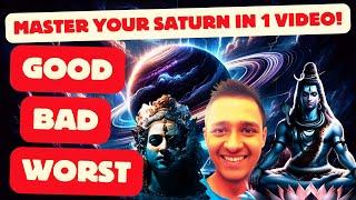 'THE Best' and 'THE Worst' Placements of Saturn in a Horoscope! #saturn #shani #sadesati #shanidev