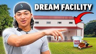 MLB Prospect Tai Peete Built His DREAM Backyard Baseball Facility
