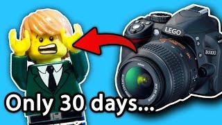 30 DAYS work to make this LEGO animation...