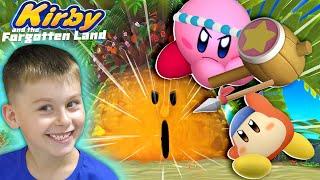 СУМАСШЕДШАЯ ПАЛЬМА АТАКУЕТ КИРБИ | ПРОХОЖДЕНИЕ Kirby and The Forgotten Land | Егор Играет - ИГРАЗАВР