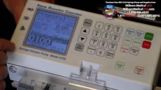 Syringe Pump Anesthesia - The Infusion Pump ABC 4100