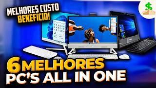 Qual é o MELHOR COMPUTADOR ALL IN ONE em 2024? Guia Melhores PCs All in One Completo CUSTO BENEFÍCIO