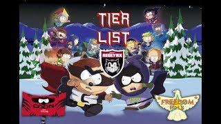 South Park: Phone Destroyer || Super Hero Theme Day 1 Tier List