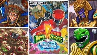 Mighty Morphin Power Rangers: Rita's Rewind All Bosses + Ending (4K 60FPS UHD)