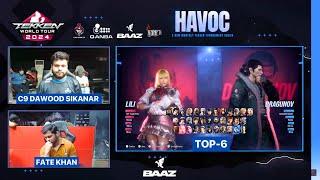 C9 Dawood (Alisa) VS Fate Khan (Feng) Baaz Havoc 4 96+ Dojo: Top-6