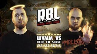 RBL - ШУММ VS DEEP EX SENSE (RAP GOD BATTLE)