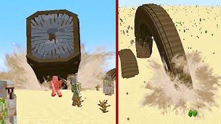 ОГРОМНЫЙ ЧЕРВЬ В МАЙНКРАФТ ДЮНА Minecraft Sandworm Dune