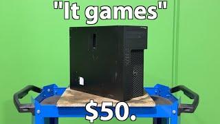 The $50 "Gaming Computer".