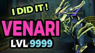 i Did it! Venari Build For Level 9999  [Warframe]