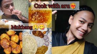 cook with aru‍mukbang