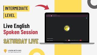 Live English Speaking class 13 | Learn With KKS #english #englishspeaking #live