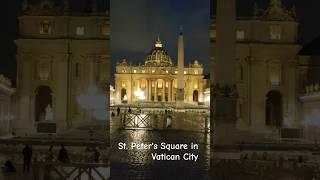 St. Peter's Square in Vatican City ROME, Italy #roma #rome #vaticancity #vatican