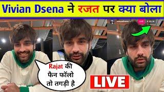 vivian dsena instagram live full video, vivian dsena in biggboss,vivian dsena, rajat dalal live