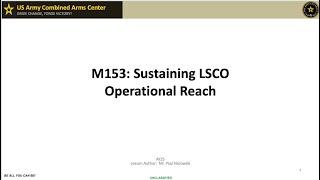 AY25 M153 Sustaining LSCO