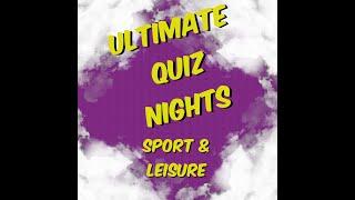 Ultimate Quiz - Sport & Leisure #jvq5years