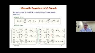 Recent Developments in Computational Electromagnetics using The Finite Difference Time Domain Method