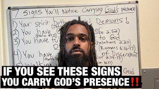 7 Signs You Will Notice Carrying God’s Presence