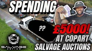 WHAT CAN £5,000 BUY AT COPART UK ONLNE SALVAGE AUCTION...THAT MAKES PROFIT? | SHOPPING FOR SALVAGE