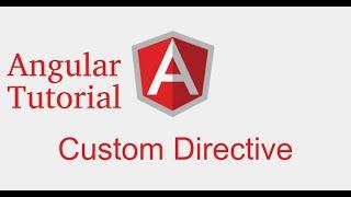 Angular 9 tutorial # Make custom directive