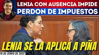 #SinMáscaras | LENIA SALVA A LA CORTE DE PERDONARLE LOS IMPUESTOS A MOVISTAR