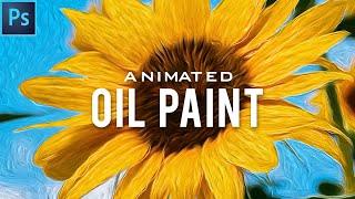 How to use -  Animated Oil Paint Photoshop Action