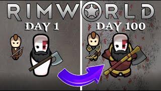 RimWorld 100 Days As The God Of War