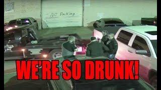 Super Drunk Stumbling Bros Get Truck Towed