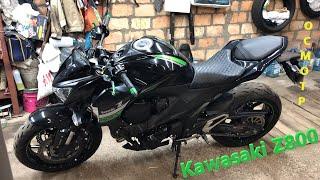 Мотоподбор. Осмотр Kawasaki Z800 2015 года за 7900$. Пациент с Copart с минимальными повреждениями