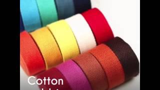 Jacquard elastic cotton webbing