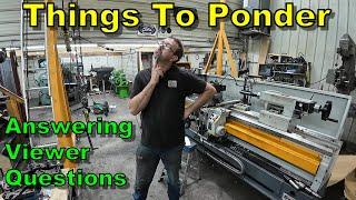 My Viewers Asked Me Great Questions, And I Answer Them Here - Topper Machine LLC - Machine Shop