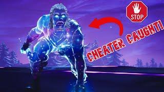 *CHEATER* Caught on Camera in Fortnite: Battle Royale