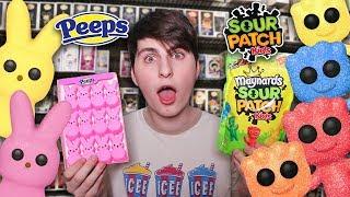 Sour Patch Kids and Peeps Funko Pop Hunting!