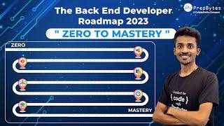 The Back End Developer Roadmap 2023 | PrepBytes