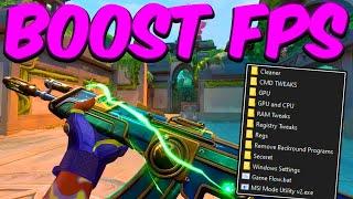 Boost FPS in Valorant, FPS Boost Guide, Low End PC Optimization (BOOST FPS & FIX LAGS)