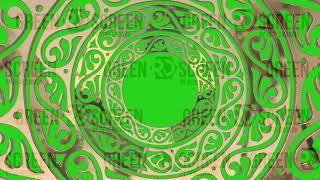 Tatar pattern Green Screen Free Download (Татарский узор орнамент футаж скачать бесплатно)