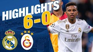 GOALS AND HIGHLIGHTS | Real Madrid 6-0 Galatasaray