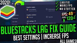 Bluestacks Best Settings For Low-End PC  Bluestacks 2GB Ram Lag Fix And FPS Boost | 2020 UPDATED